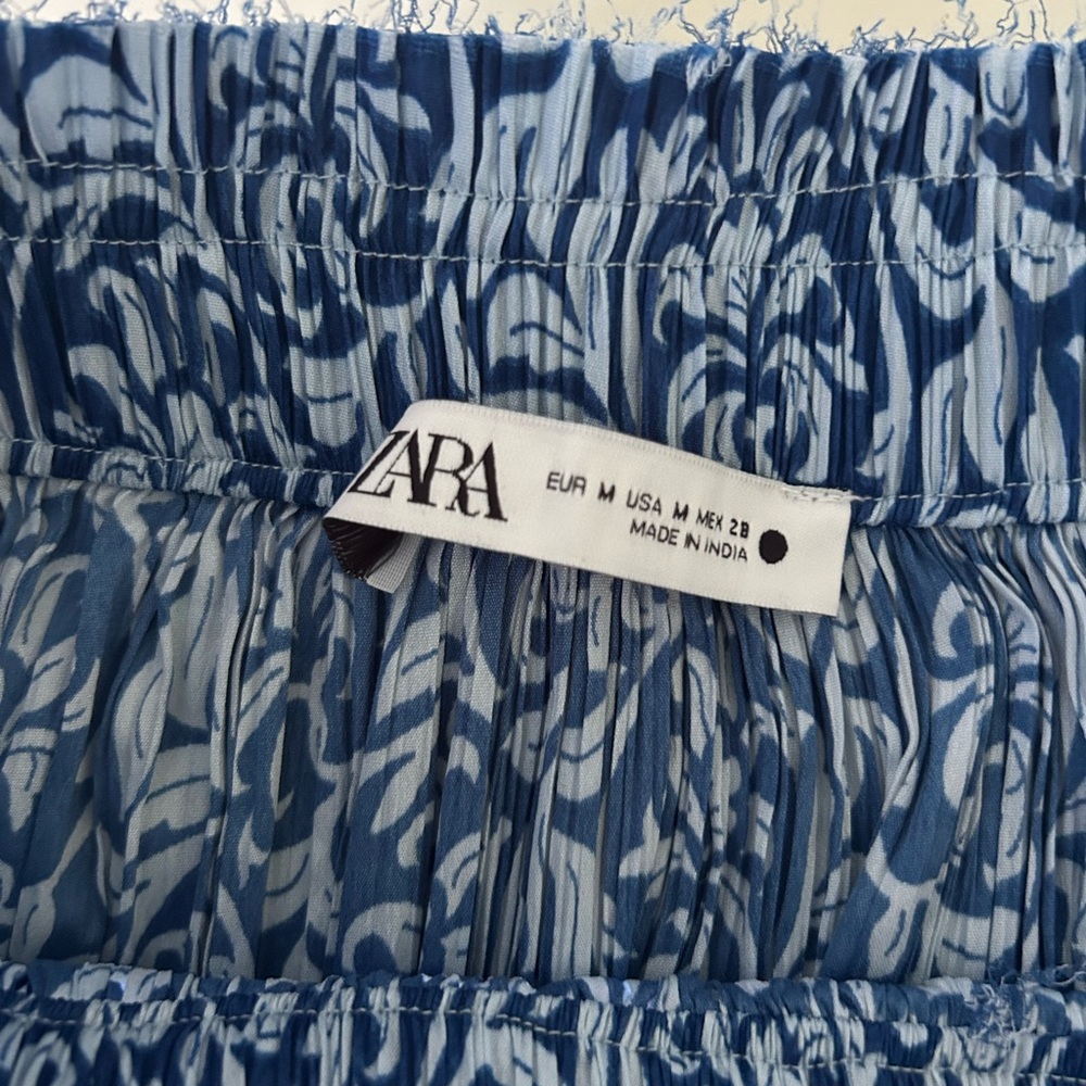 Zara maxi skirt pleated size M - Picture 5 of 12